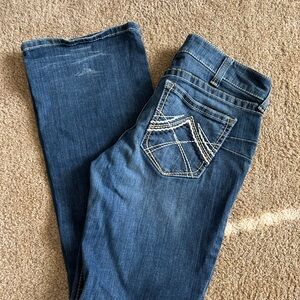 Ariat Women's Boot Cut Jeans in Deep Blue